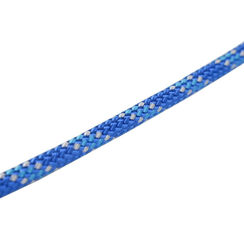 8mm 平らで滑らかなポリエステル編組ロープ