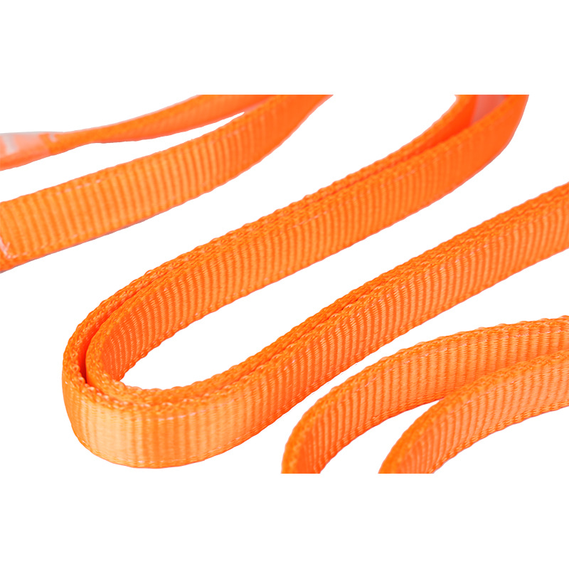 L19 厚いウェビングと ANSI フックを備えた落下防止ツイン安全ランヤード