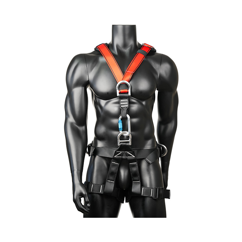 KA14 クライムタックレスキュー、建設ロッククライミング、D リングポイント安全ハーネスベルト、懸垂下降火災救助ツリークライミングギア用